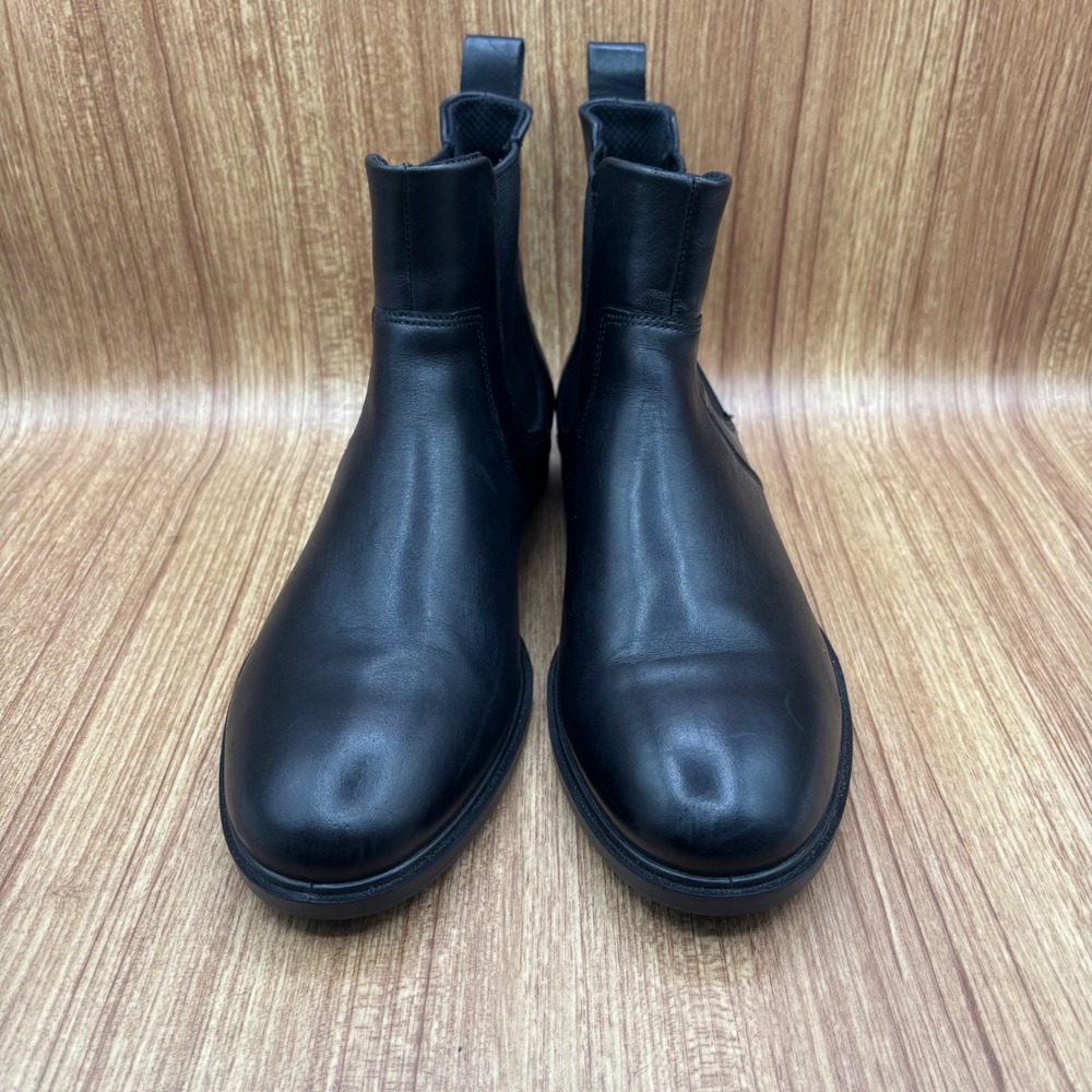 ECCO Sartorelle 25 Chelsea Boots Womens 42 US 11 Black Leather Excellent 261893 - Picture 2 of 9